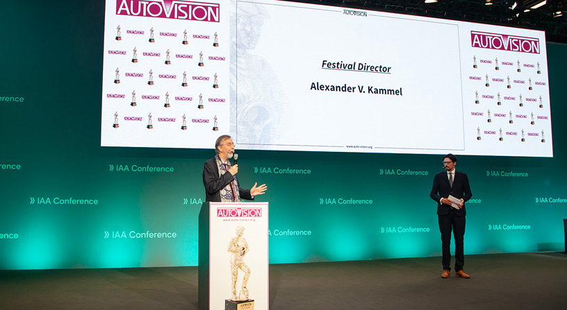 AutoVision at IAA: Festival Director Alexander V. Kammel
